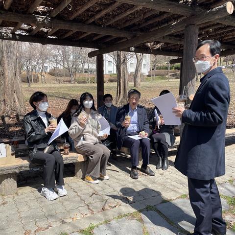 [인공지능소프트웨어학과] 2022년도 1학기 대표학생과 교수의 대화