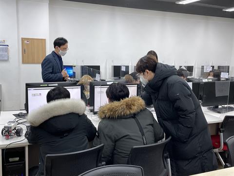 [인공지능소프트웨어학과] 부곡고등학교 학과체험 실시 (11/26)